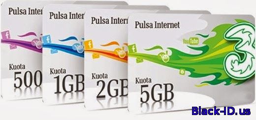 Harga dan Cara Daftar Paket Internet 3 Three Unlimited